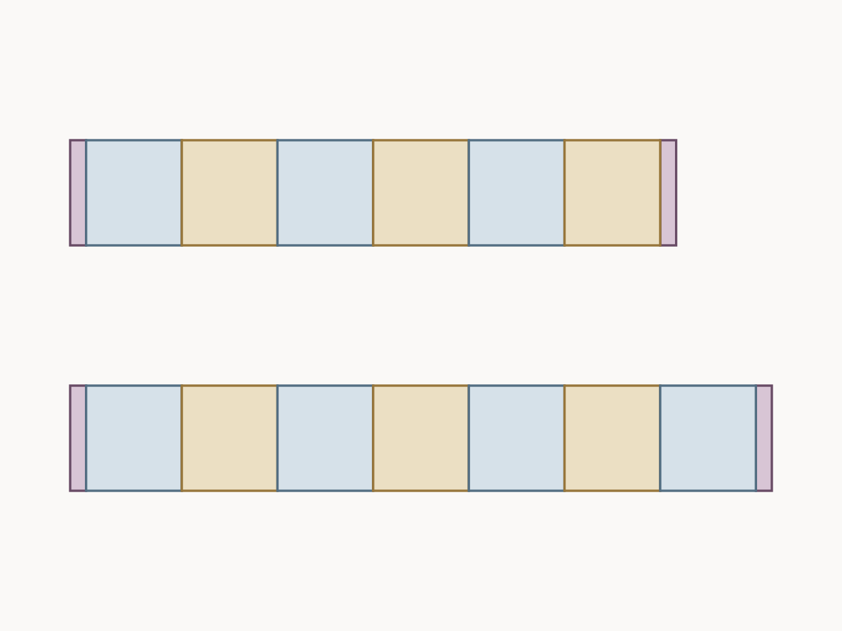 Fit shell and fan repeats — example diagram