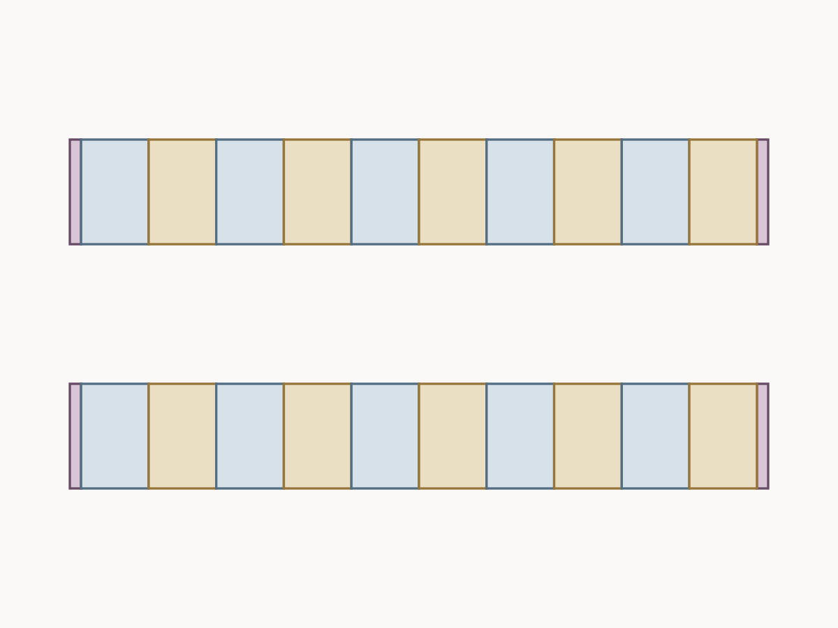 Plan a shell-stitch throw — example diagram