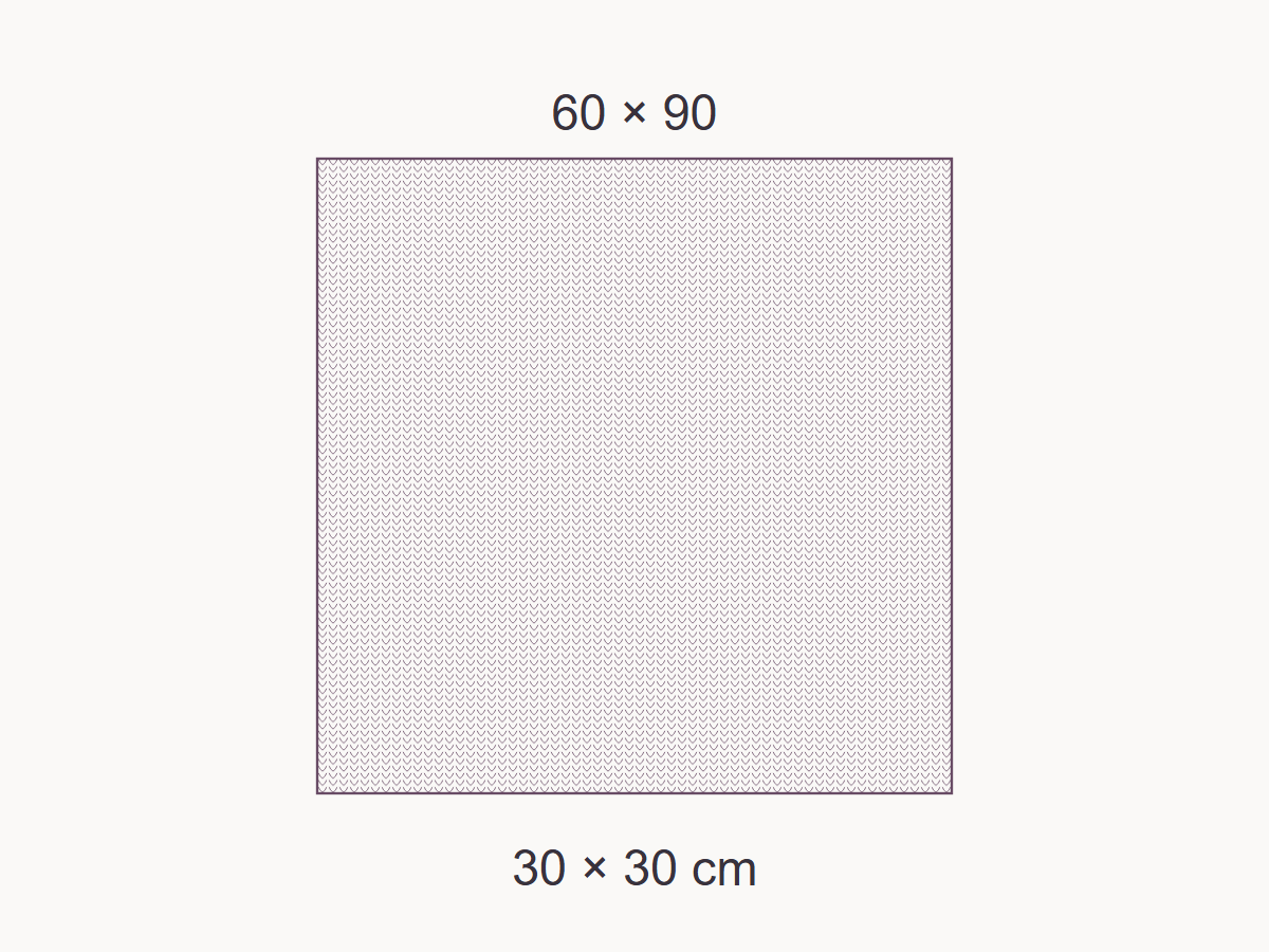 Measure row density consistently — measured example