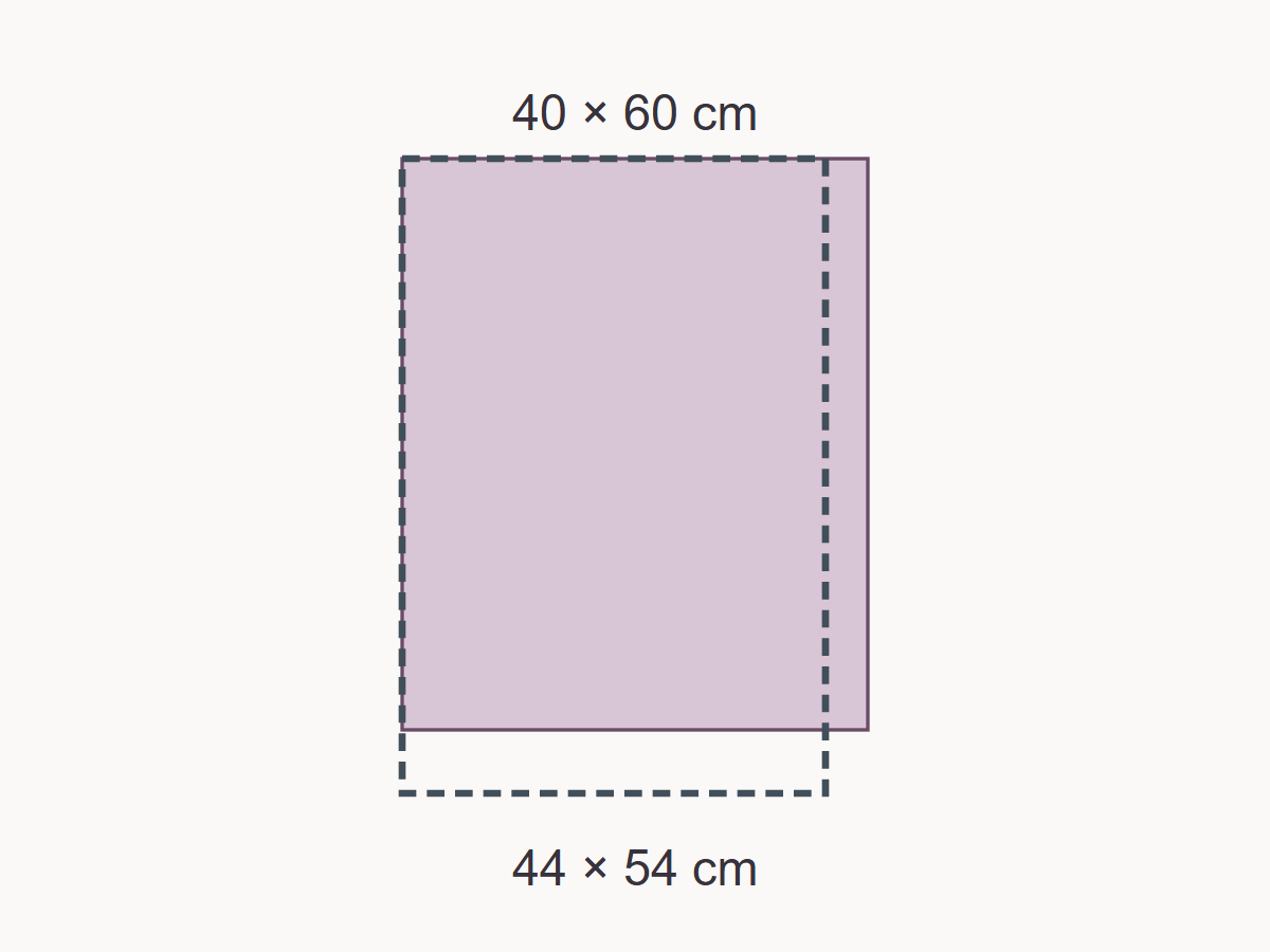 Measure blocking changes on both axes — measured example
