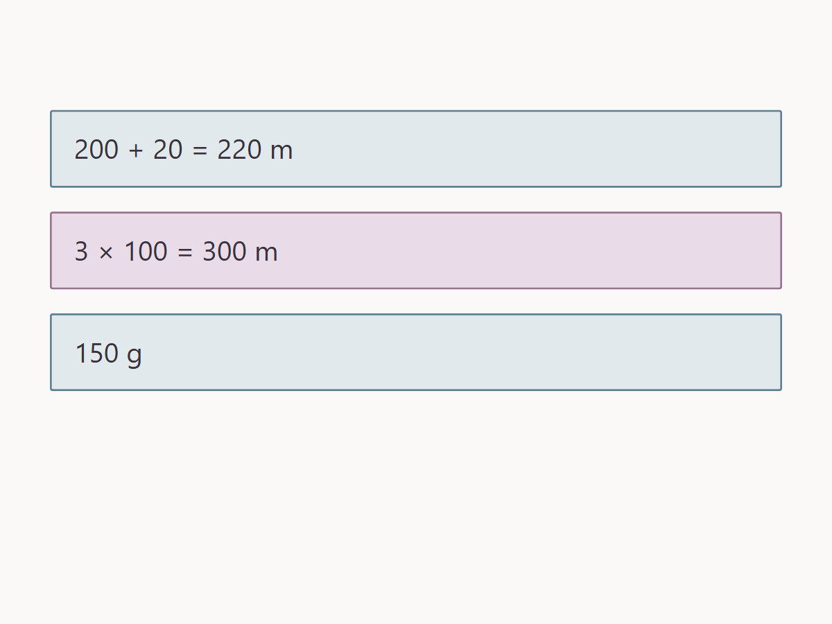 Plan a multicolor project from separate color samples — calculation check
